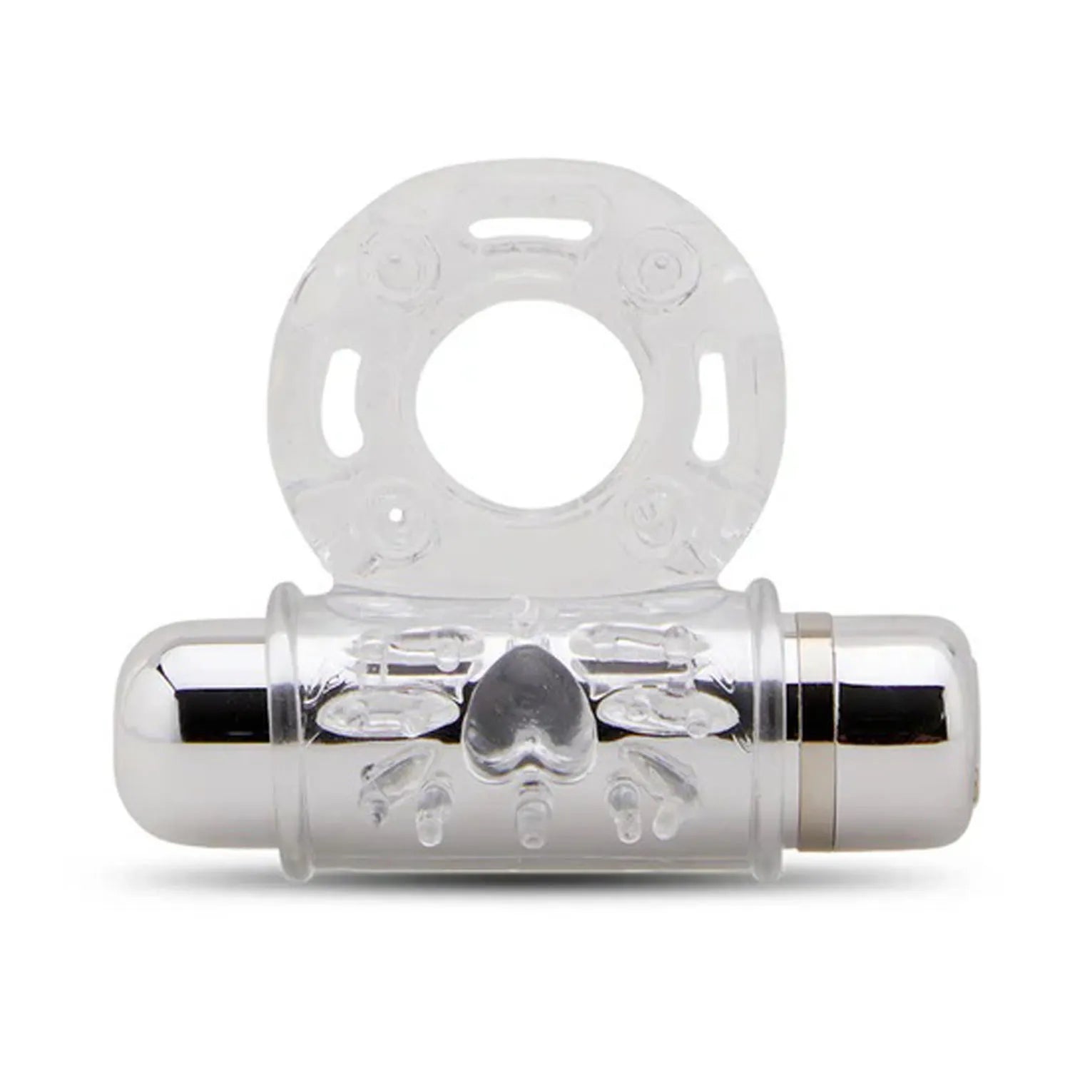 Nu Sensuelle Ultra Flex Mate (Black / Clear) – Couples Ring with Vibration Clear > Cock Ring > Vibrating