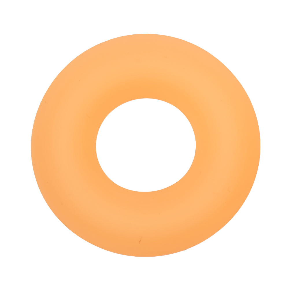 Alpha Liquid Silicone Prolong Medium Ring – Stretchy Erection Enhancer Glow Orange > Cock Ring > Single