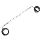 Lux Fetish Expandable Spreader Bar Set 35 to 47 Inches With Detachable Leather Cuffs Multi > Bondage Gear > Restraints