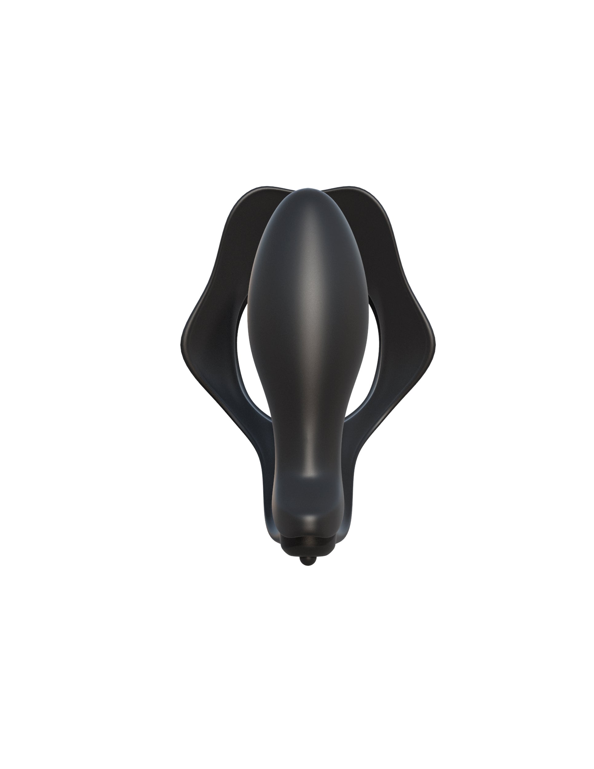 Fantasy Silicone Rock Hard Ass Gasm Performance C-Ring Black Black > Anal Range > Prostate Plugs