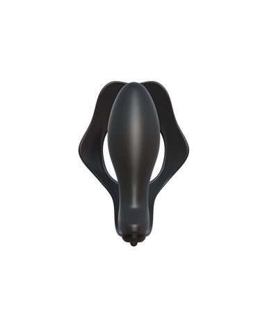 Fantasy Silicone Rock Hard Ass Gasm Performance C-Ring Black Black > Anal Range > Prostate Massagers