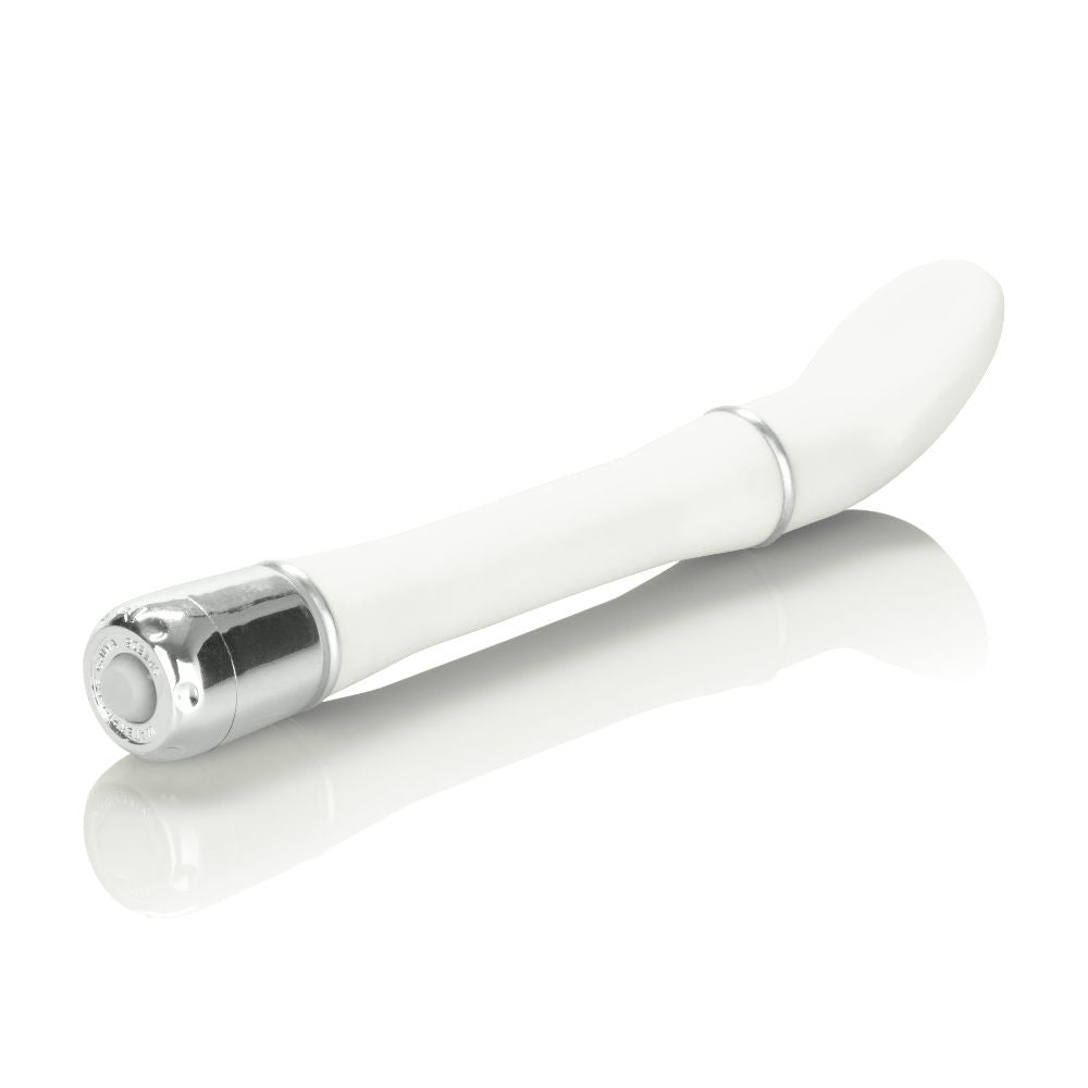 Lulu Satin Scoop Vibe - White White Vibrators