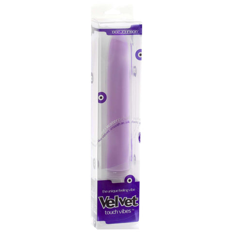Velvet Touch Vibe Lavender 10 Inch Waterproof Vibrator Purple Finger Stimulator