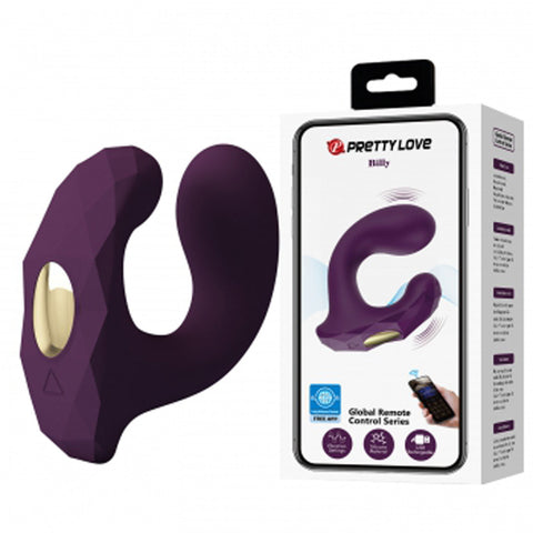 Billy App Control Dual Motor Vibrator for G-Spot and Clitoris Couples Toys