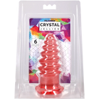 Crystal Jellies Anal Twist 7-Inch Flexible Anal Toy