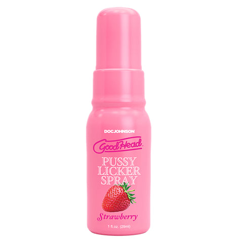 GoodHead Strawberry Licker Spray 29 ml - Delicious Flavored Fun Oral Gels & Sprays