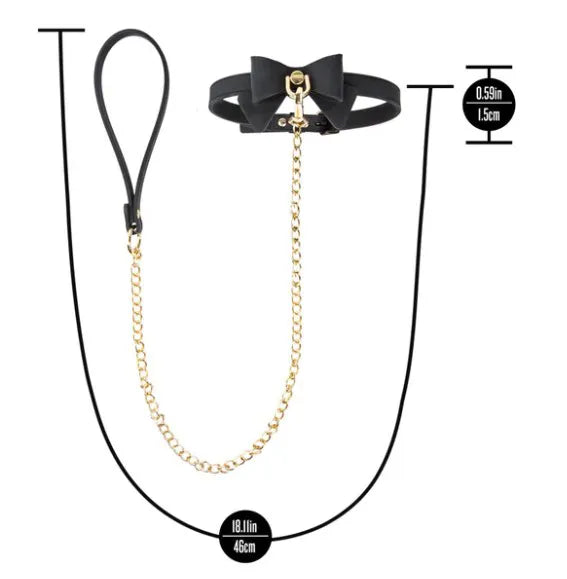 Temptasia Ardor – Adjustable Silicone Collar and Leash Set > Bondage Gear > Collars & Leashes