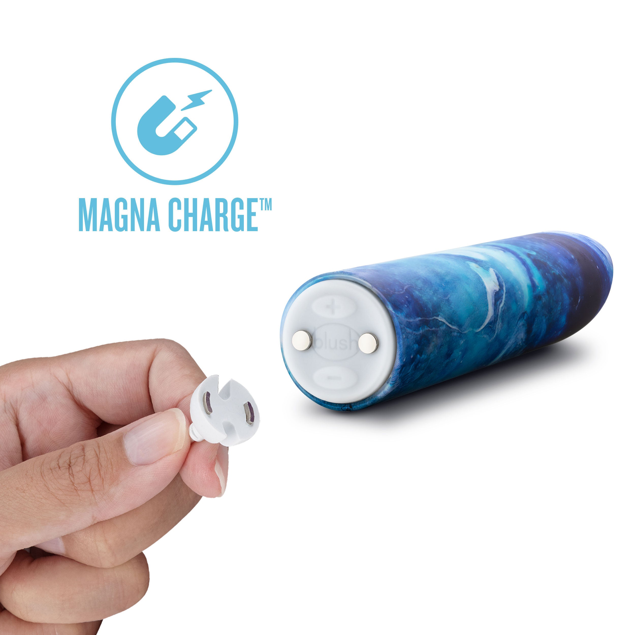 Limited Addiction Mesmerize Power Vibe Azure Wireless Vibrator Secondary image