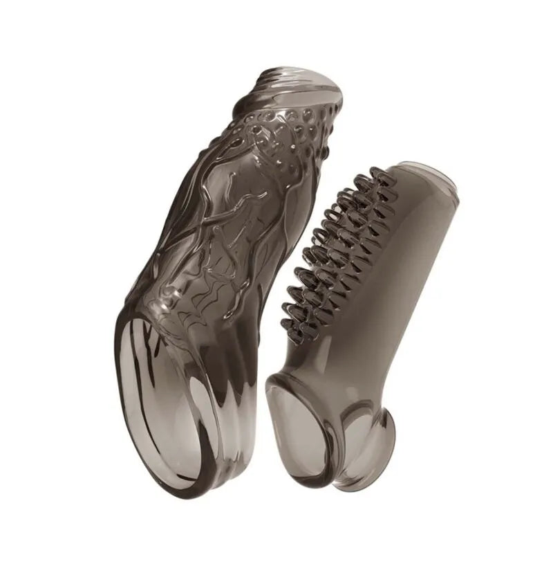 Nasstoys Enhancer Dual Sleeve Kit – Reusable Penis Sleeves Kit > Sex Toys For Men > Penis Sleeves