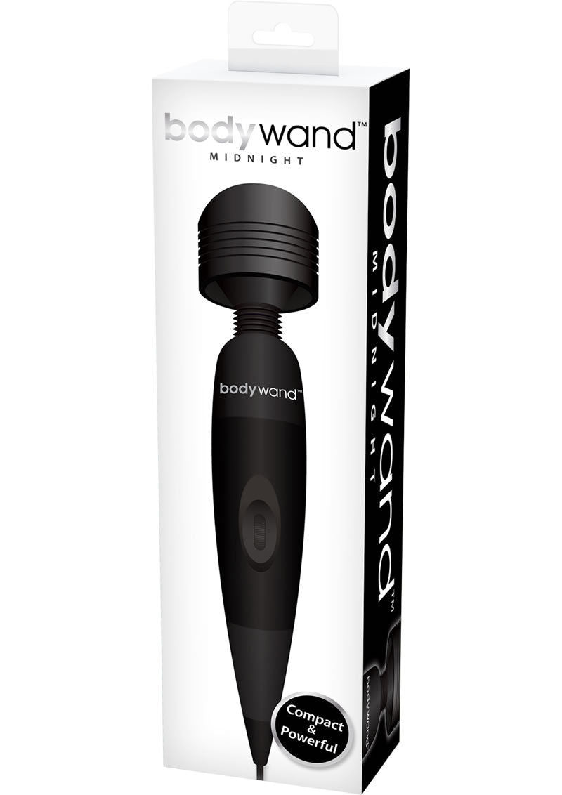 XGEN Bodywand Midnight Electric Massager for Powerful Stimulation Black Electric Massager