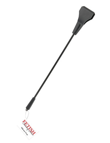 Fetish Fantasy Series Silicone Crop for Adult Intimate Play Black > Bondage Gear > Whips