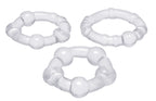 Clear Performance Penis Ring Set of 3 able Fit > Cock Ring > Sets