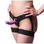 Bardot Elastic Strap-On Harness With Adjustable Thigh Cuffs > Dildos > Strap On Harnesses
