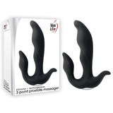 Adam & Eve ANAL TOYS Black Adam & Eve 3-Point Prostate Massager 810124861056