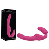 Adam & Eve STRAP-ONS Pink Adam & Eve Eve's Vibrating Strapless Strap-On 810124860936