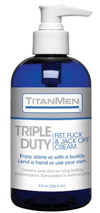 TitanMen Triple Duty Cream – Premium Lubricant Lotion 235ml Default Title > Lube > Fisting