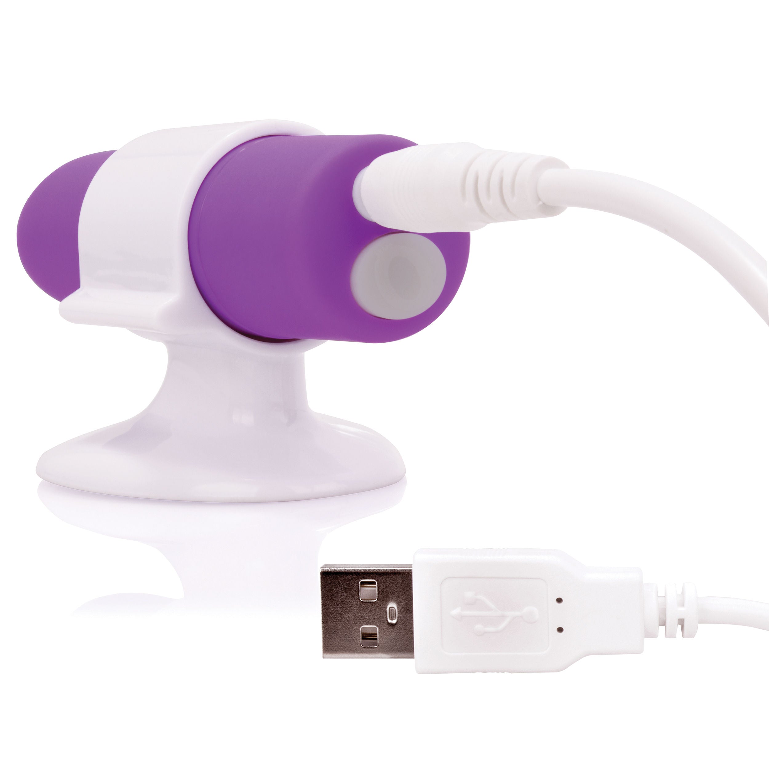 Charged Positive Rechargeable Bullet Vibrator with Strawberry Flavor BULLETS