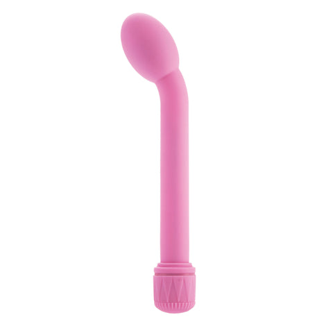 First Time Pink Tulip G-Spot Vibrator Soft Multi-Speed Toy Pink STIMULATORS