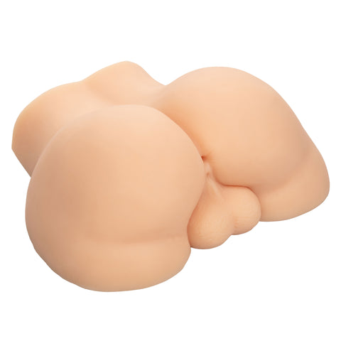 Stroke It Bottom Banger Ivory Realistic Pleasure Chamber 7.5 Pounds Pure Skin Material Assturbators