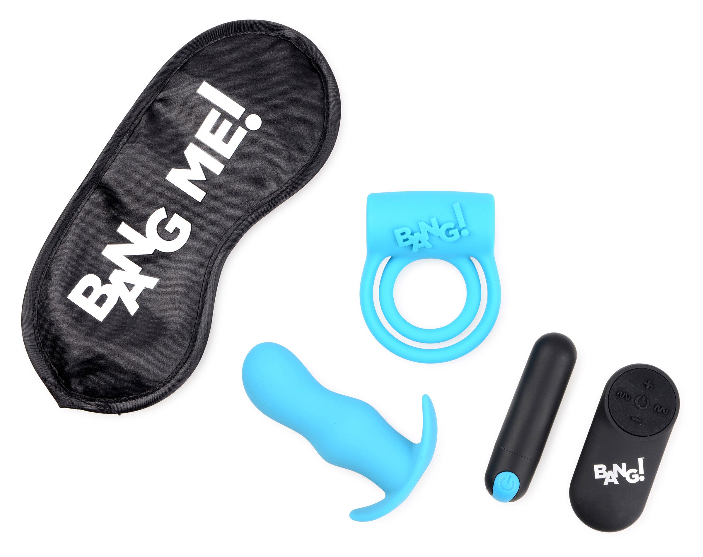 Bang Duo Blast Kit Blue Male Intimacy Toy for Dual Stimulation BULLETS
