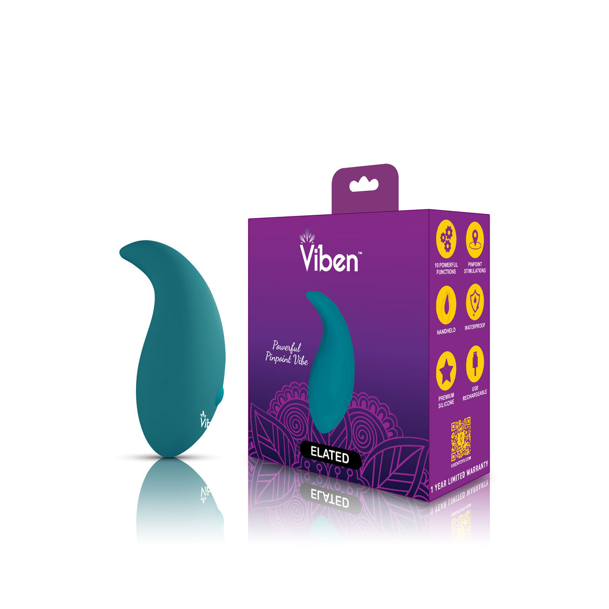 Viben Elated Pinpoint Vibe Ocean > Vibrators > Ladies > Clitoral Vibrators and Stimulators