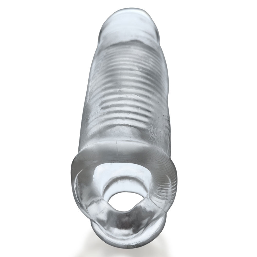 Hulk Gargantic Cocksheath Clear 11in Length 2.5in Width > Sex Toys For Men > Penis Sleeves