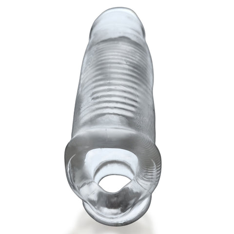 Hulk Gargantic Cocksheath Clear 11in Length 2.5in Width SLEEVES