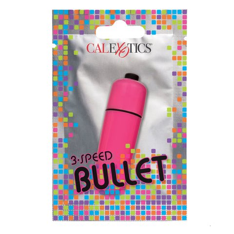 Blue 3-Speed Bullet Vibrator Travel Size With Smooth ABS Shell BULLETS & EGGS
