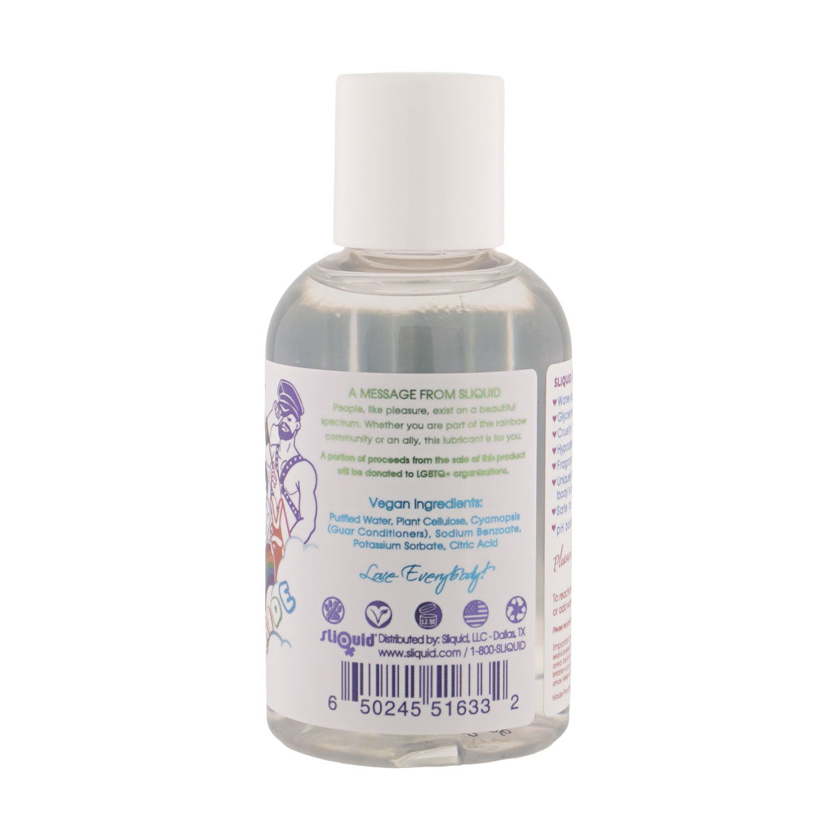 Sliquid Sparkle Water Based Personal Lubricant 125ml Vegan > Lube > Water Based