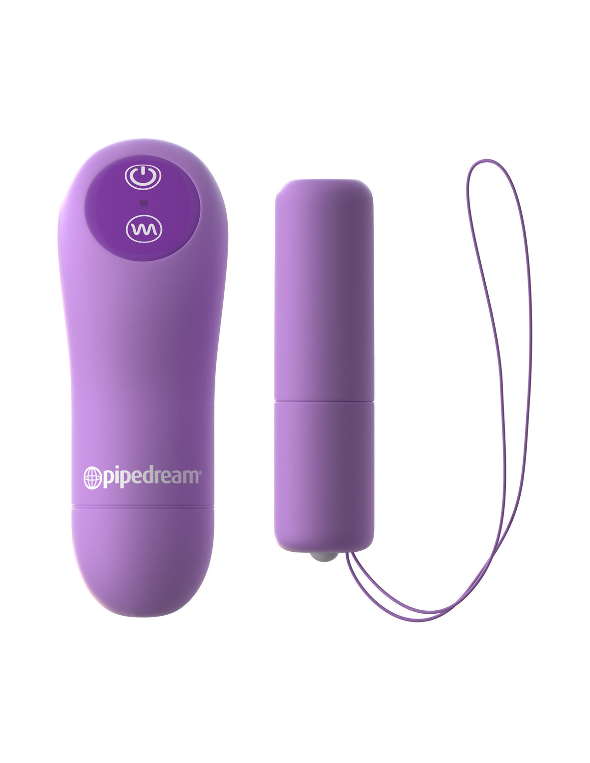 Fantasy For Her Vibrating Crotchless Panty With Clit Stimulator Purple BULLETS