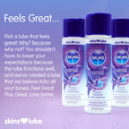 Skins Anal Hybrid Silicone and Water-Based Lubricant 130ml – Hybrid Formula Lubricant > Lube > Anal