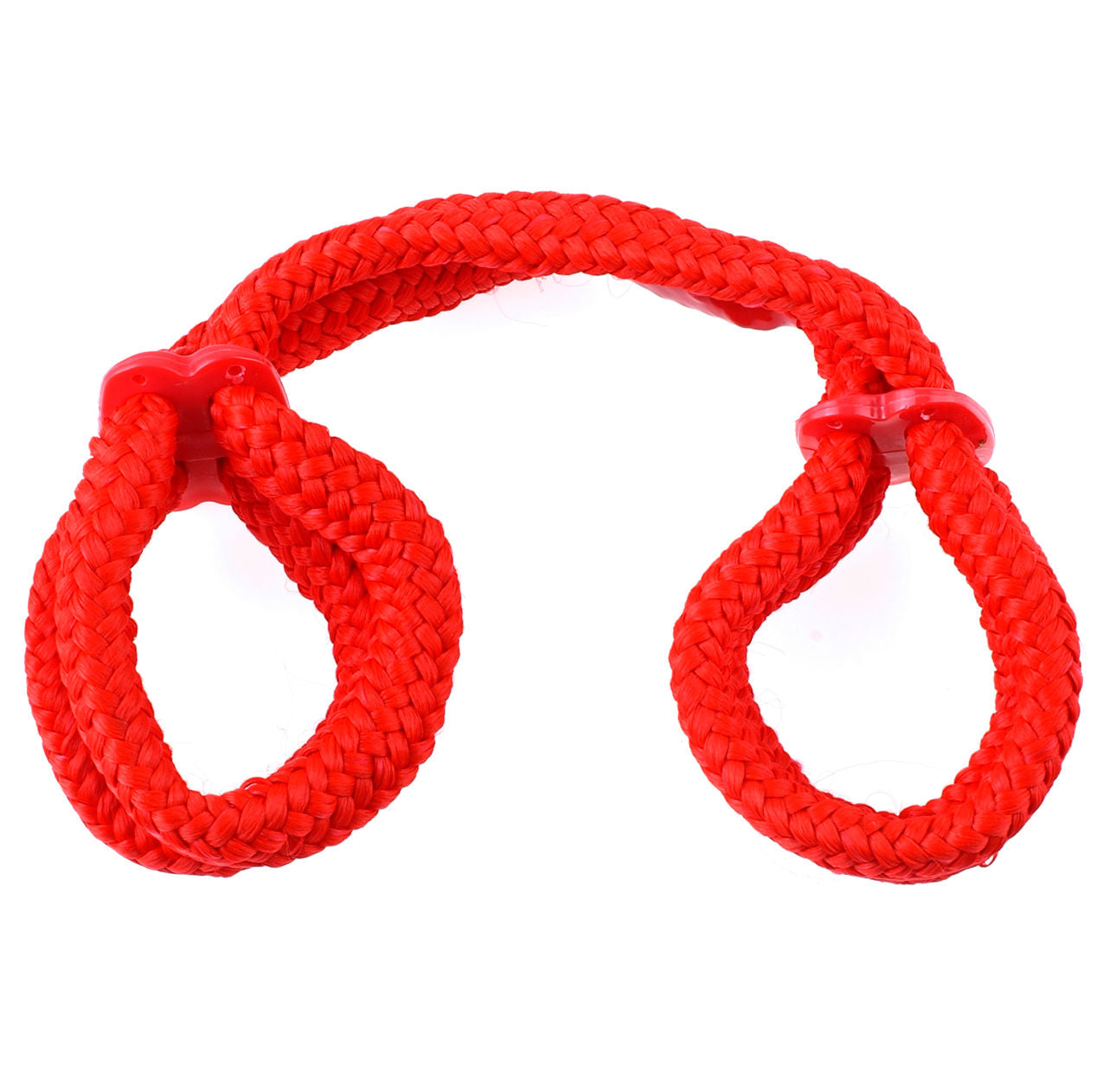 Fetish Fantasy Series Silk Rope Love Cuffs - Black Restraints