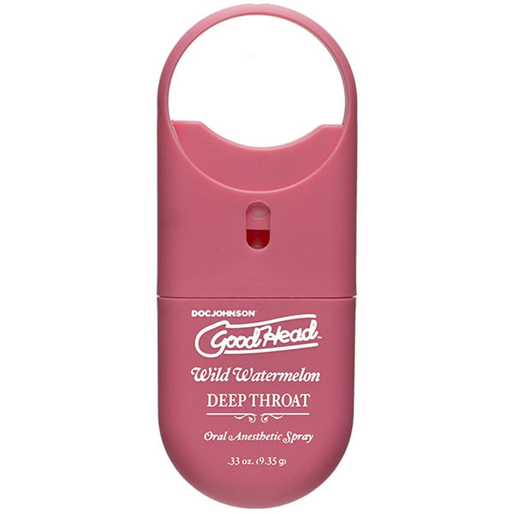Goodhead To Go Deep Throat Spray Wild Watermelon 9ml Oral Gels & Sprays