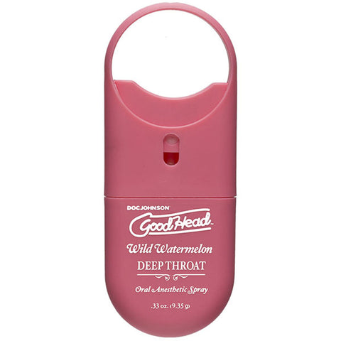 Goodhead To Go Deep Throat Spray Wild Watermelon 9ml Oral Gels & Sprays