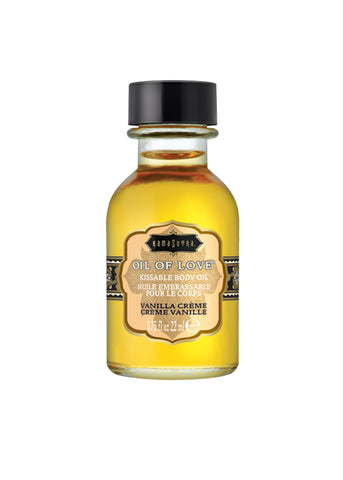 Kama Sutra Oil of Love Vanilla Creme Kissable Massage Oil 22ml Massage Oil
