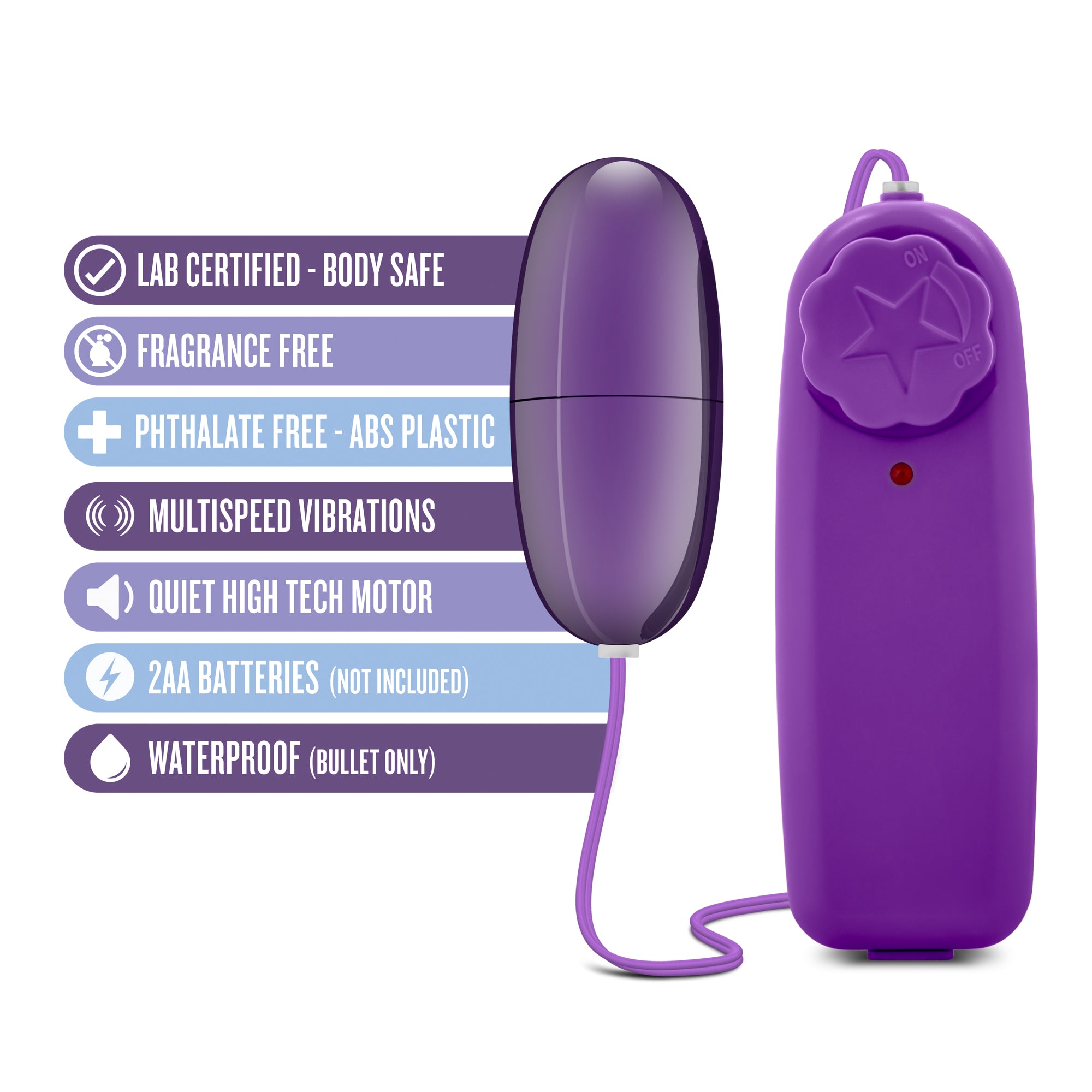 B Yours Power Bullet Purple for Ultimate Clitoral Stimulation BULLETS
