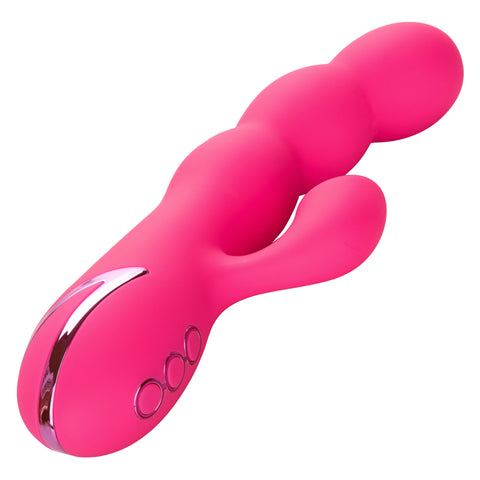 California Dreaming Oceanside Orgasm Massager with Clitoral Suction and Vibrating Functions VIBRATORS-RABBIT-MULTI