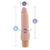 Au Naturel Adult Toys Beige Au Naturel Fabien Vibrating Dildo 735380930134