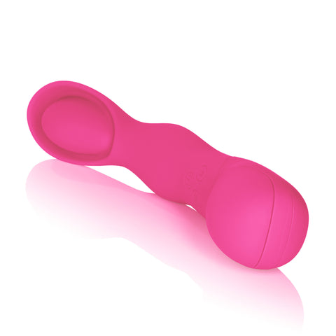Impress Scoop Blue Silicone Wand Massager with 12 Functions Vibrators