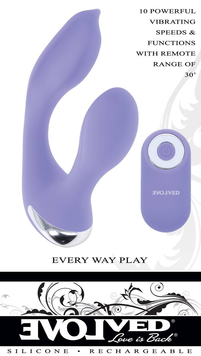Evolved EVERY WAY PLAY Wearable Vibe 12.8 cm Waterproof > Sex Toys For Ladies > Panty Vibes