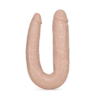 Dr. Skin Dr. Double – Soft U-Shaped Double Penetration Dildo Beige > Dildos > Double Dildos