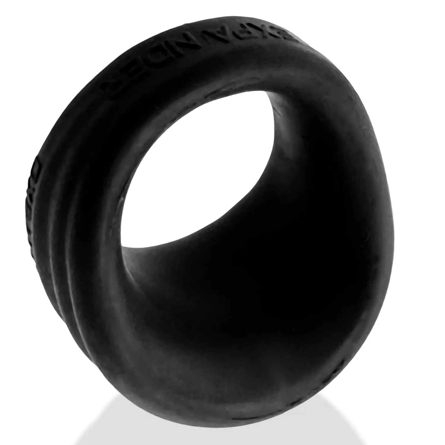 Expander Slimmer Scoop Style Cockring Black Fog > Cock Ring > Single