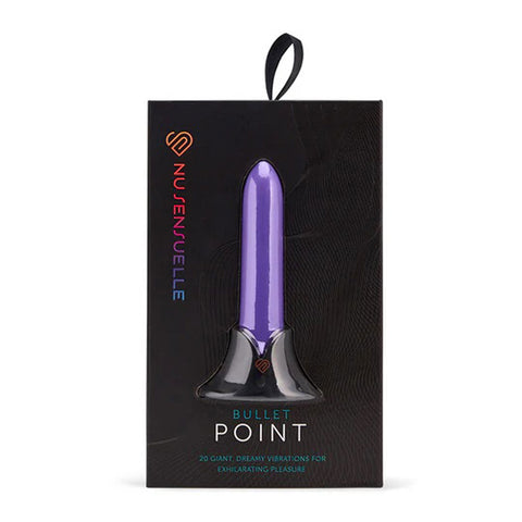 Nu Sensuelle Point Bullet Vibrator in Purple for Intimate Use BULLETS