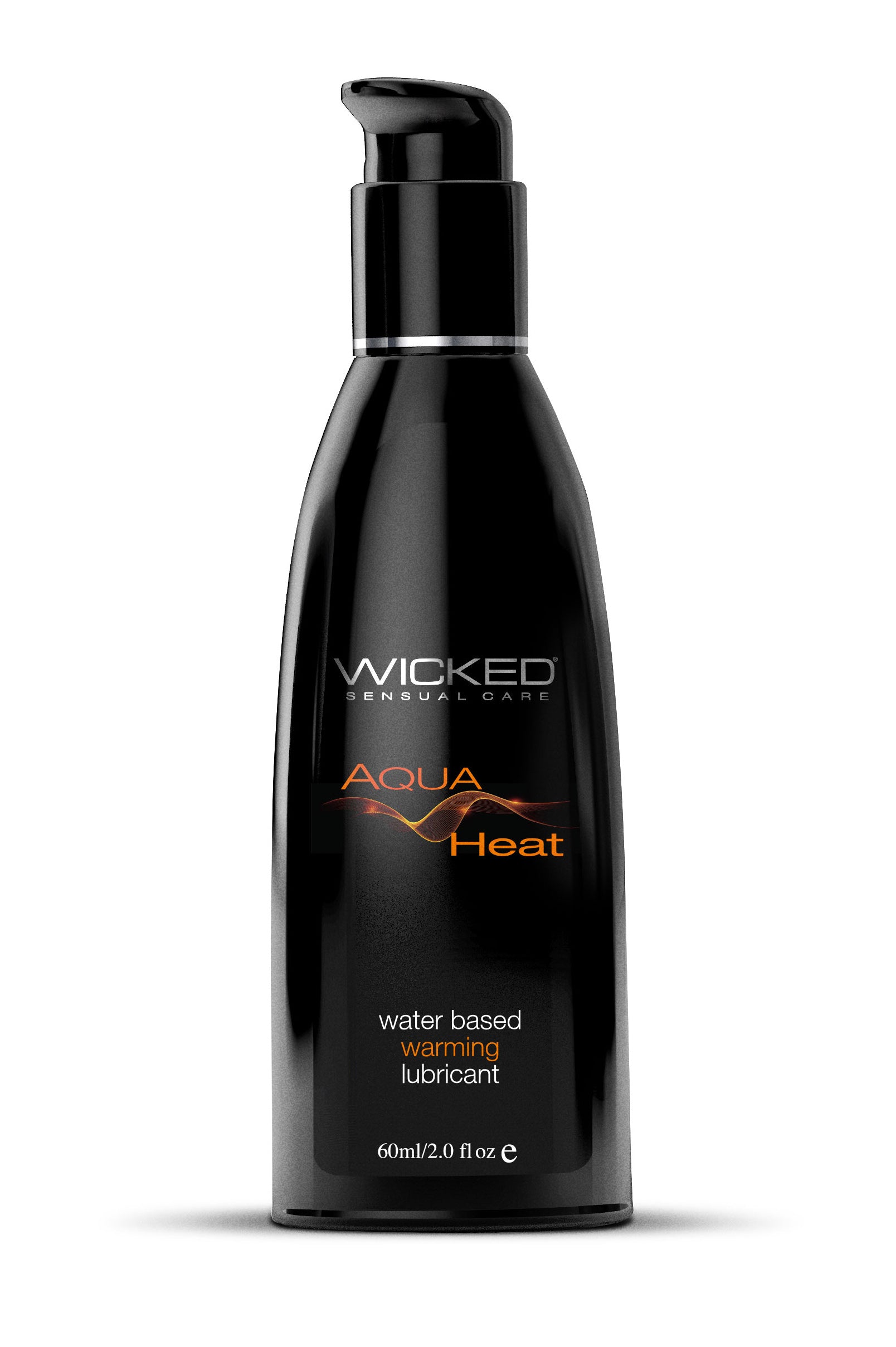 Wicked Aqua Heat Warming Water Based Lubricant 60 ml 2 Ounce Bottle Default Title Water Based Lube