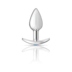 Cheeky Charms Silver Anchor Butt Plug with Clear and Teal Jewel Kit > Anal Range > Jewel Butt Plugs