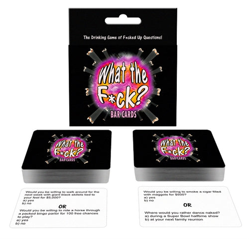 What the F*ck Bar Cards Drinking Game Default Title > Novelties > Card Games