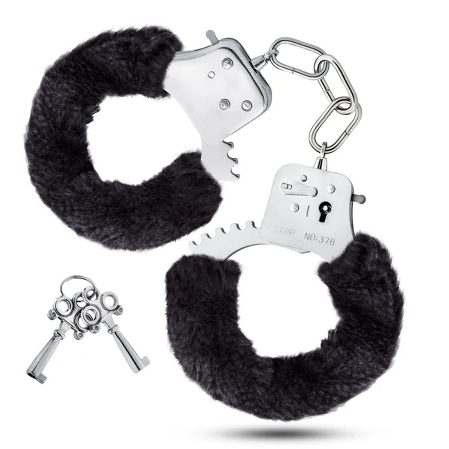 Temptasia Beginner Black Bondage Cuffs with Adjustable Fit Black > Bondage Gear > Restraints
