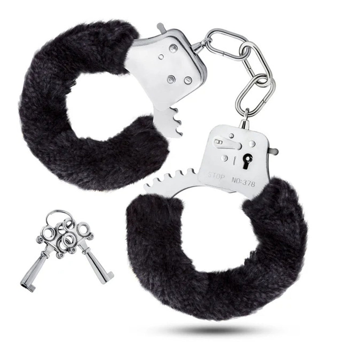 Temptasia Beginner Black Bondage Cuffs with Adjustable Fit Black > Bondage Gear > Restraints