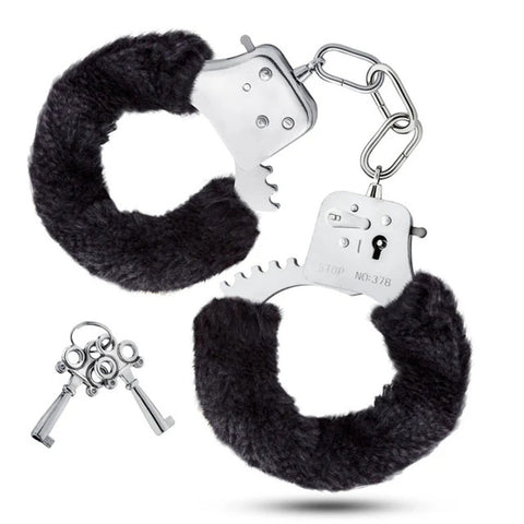 Temptasia Beginner Black Bondage Cuffs with Adjustable Fit Black > Bondage Gear > Handcuffs