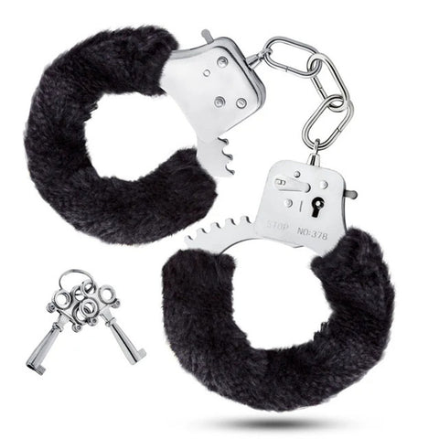 Temptasia Beginner Black Bondage Cuffs with Adjustable Fit Black > Bondage Gear > Restraints